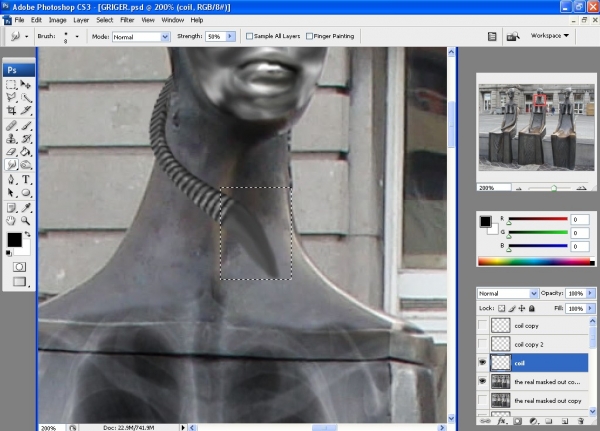 Creation of New Giger Beings : Step 31